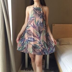 Show Me Your Mumu Tropical Palm Shift Dress.--DA7